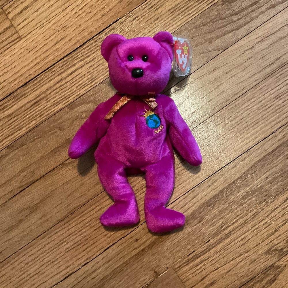 Ty beanie baby 1999 millennium bear